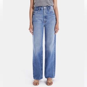 MOTHER Denim High Waisted Tunnel Sneak Take Me Higher Wash Size 30